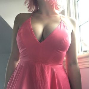 Urban Outfitters Kimchi Blue Pink Formal Prom Gown